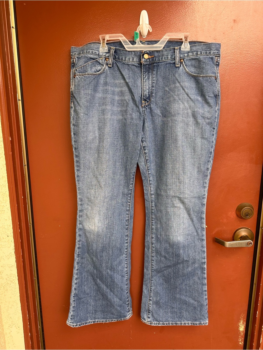 2008 Old Navy Mid-Rise Flare Jeans Y2K Vintage